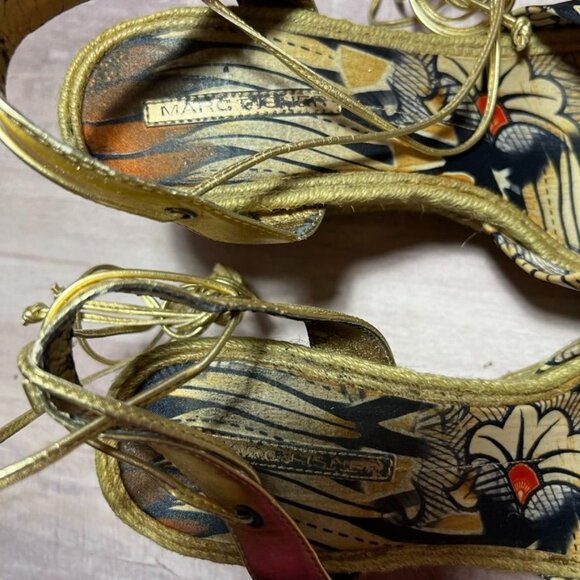 Marc Fisher Boho Espadrille Wedge Sandals Woman's Size:10M - Picture 12 of 12